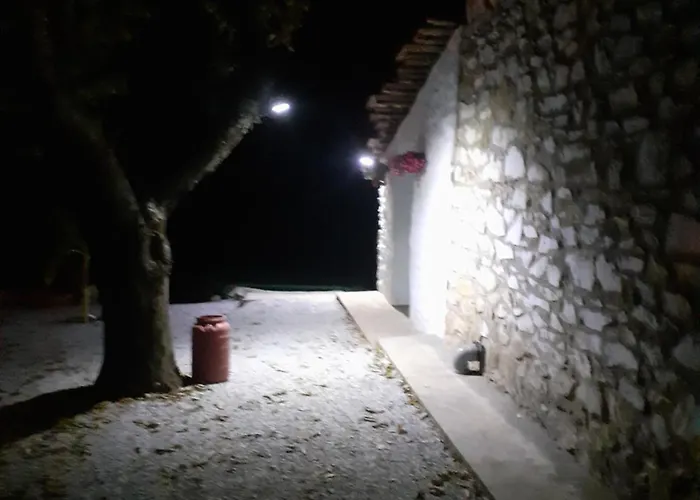 Lantställe Cristian Stone House Near Kavala